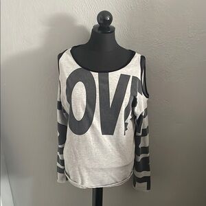 Blush’s cut out long sleeve